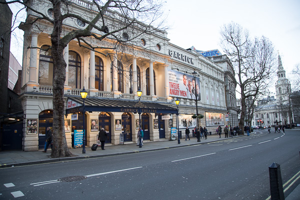 Garrick Theatre; 2 Jan 2014